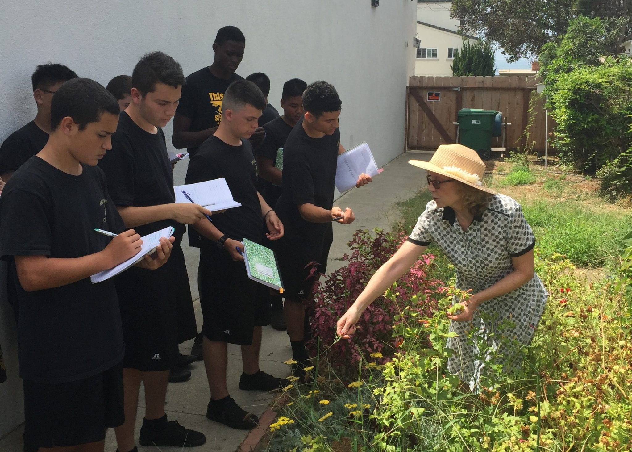 Outdoor learning at boarding school for boys