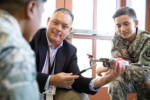 Academy’s STEM-Based Program Prepares Cadets to Pursue Aviation Careers